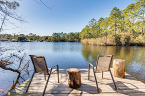 Waterfront Retreat with Fishing Dock in Pensacola
